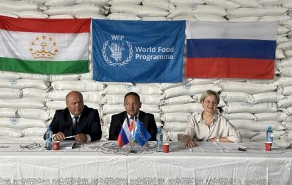Кӯмаки башардӯстонаи Русия ба Тоҷикистон