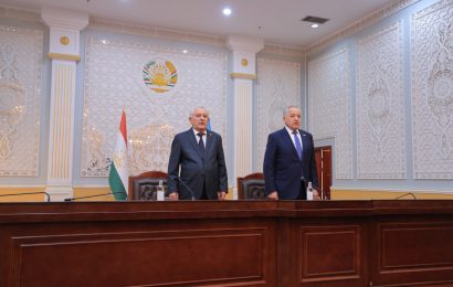 Празднование Дня Государственной независимости Таджикистана в МИД РТ