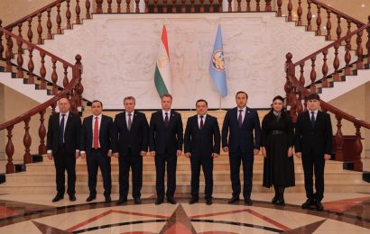 Политические консультации Таджикистана и Беларуси