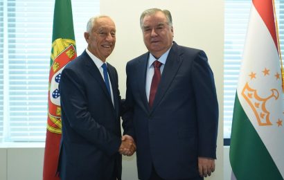 Мулоқоти Президенти Ҷумҳурии Тоҷикистон бо Президенти Ҷумҳурии Португалия
