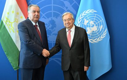 Встреча Президента РТ с Генсеком ООН