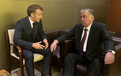 Встреча Президента РТ с Президентом Франции
