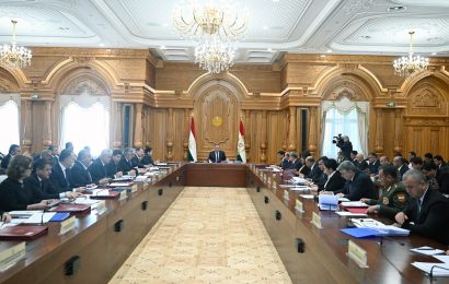 Заседание Правительства Республики Таджикистан