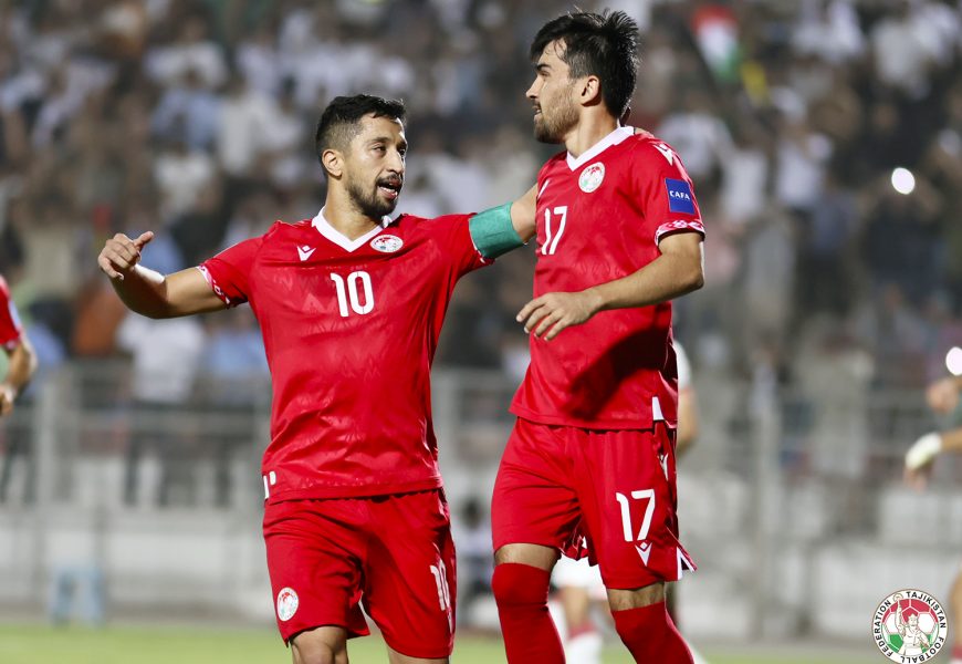 Дастаи миллии Тоҷикистон дар мусобиқаи «CAFA Nations Cup 2025» дастаи Афғонистонро шикаст дод