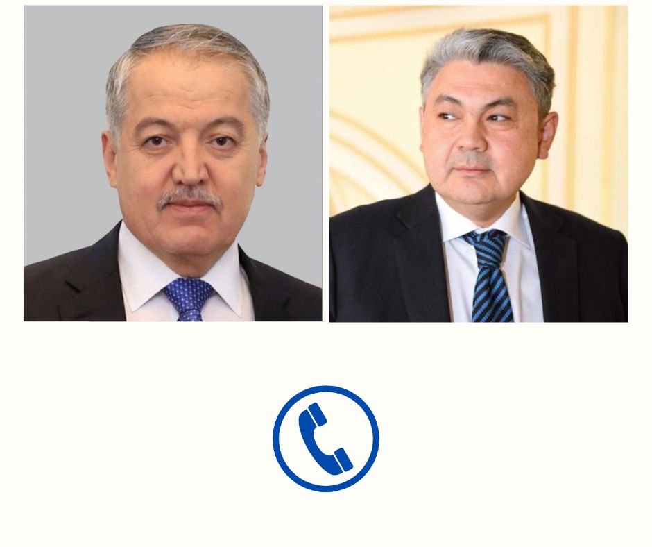Суҳбати телефонии вазирони корҳои хориҷии Тоҷикистону Қазоқистон