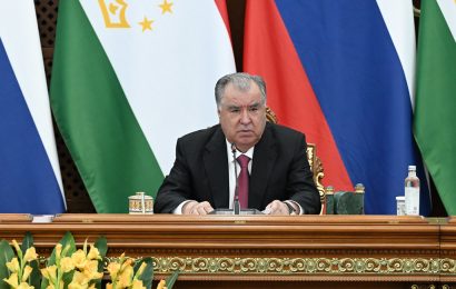 Заявление Президента Таджикистана для СМИ по итогам переговоров с Президентом РФ