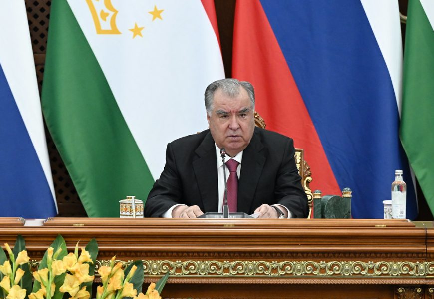 Заявление Президента Таджикистана для СМИ по итогам переговоров с Президентом РФ