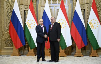 Переговоры на высшем уровне между Таджикистаном и Россией