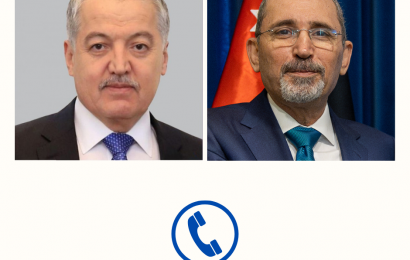 Суҳбати телефонии вазирони корҳои хориҷии Тоҷикистон ва Урдун