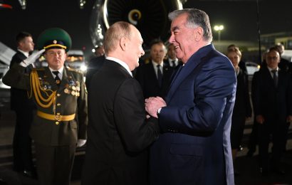 Владимир Путин дар Душанбе