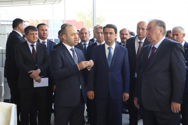 Ифтитоҳи шаҳраки нави саноатӣ дар Душанбе
