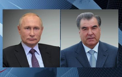 Телефонный разговор Президентов Таджикистана и России