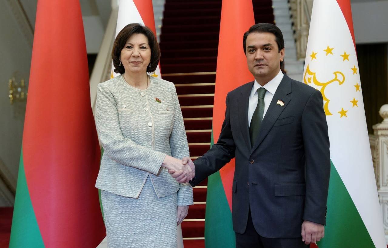 Раиси Маҷлиси миллии Маҷлиси Олии Ҷумҳурии Тоҷикистон бо Раиси Шурои Ҷумҳурии Маҷлиси Миллии Ҷумҳурии Беларус мулоқот намуданд