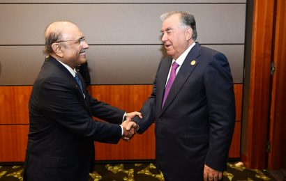 Встреча Президента Таджикистан с Президентом Пакистана