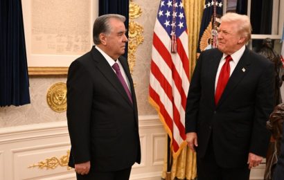 Президент Республики Таджикистан встретился с Президентом США Президент Республики Таджикистан встретился с Президентом США