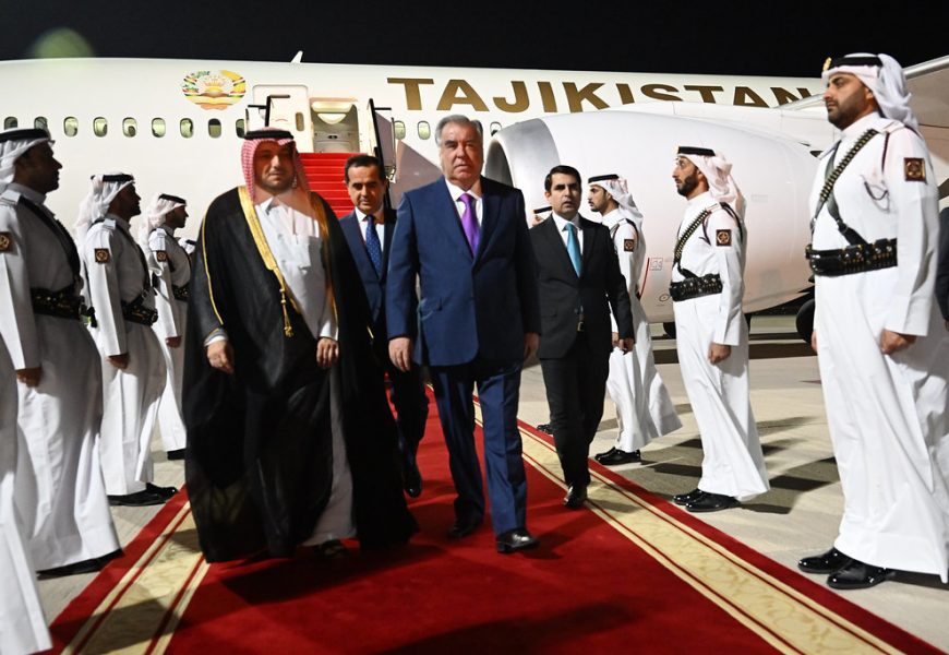 Сафари кории Президенти Ҷумҳурии Тоҷикистон ба Давлати Қатар Сафари кории Президенти Ҷумҳурии Тоҷикистон ба Давлати Қатар