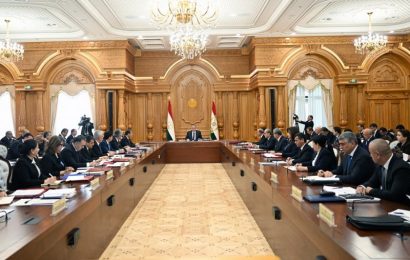 Баргузории маҷлиси Ҳукумати Ҷумҳурии Тоҷикистон Баргузории маҷлиси Ҳукумати Ҷумҳурии Тоҷикистон