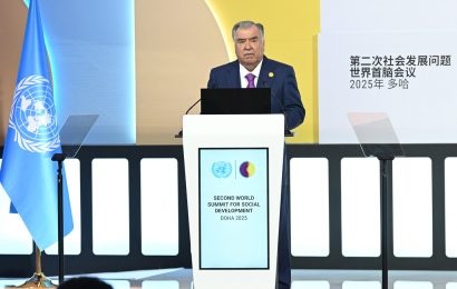 Иштироки Президенти Ҷумҳурии Тоҷикистон Эмомалӣ Раҳмон дар ҳамоиши Созмони Милали Муттаҳид оид ба рушди иҷтимоӣ Иштироки Президенти Ҷумҳурии Тоҷикистон Эмомалӣ Раҳмон дар ҳамоиши Созмони Милали Муттаҳид оид ба рушди иҷтимоӣ