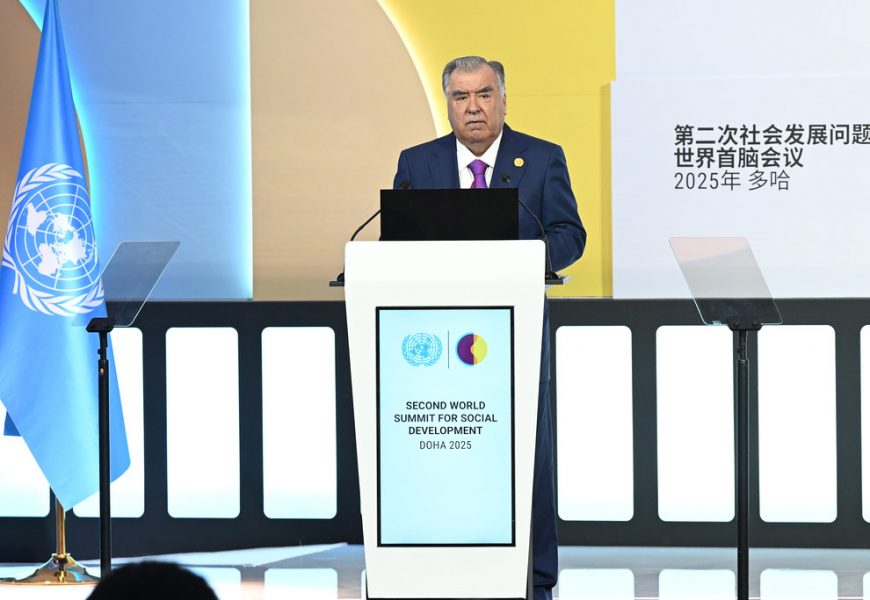 Иштироки Президенти Ҷумҳурии Тоҷикистон Эмомалӣ Раҳмон дар ҳамоиши Созмони Милали Муттаҳид оид ба рушди иҷтимоӣ Иштироки Президенти Ҷумҳурии Тоҷикистон Эмомалӣ Раҳмон дар ҳамоиши Созмони Милали Муттаҳид оид ба рушди иҷтимоӣ