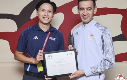 Мунтахаби наврасони Тоҷикистон соҳиби шаҳодатномаи иштирокчии Ҷоми ҷаҳон-2025 гардид Мунтахаби наврасони Тоҷикистон соҳиби шаҳодатномаи иштирокчии Ҷоми ҷаҳон-2025 гардид