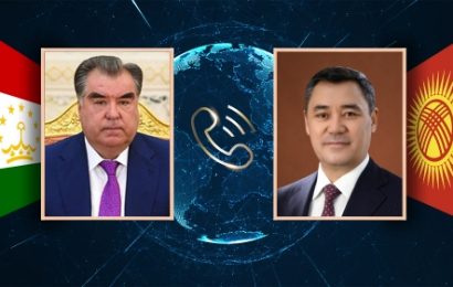 Телефонный разговор Президентов Таджикистана и Кыргызстана