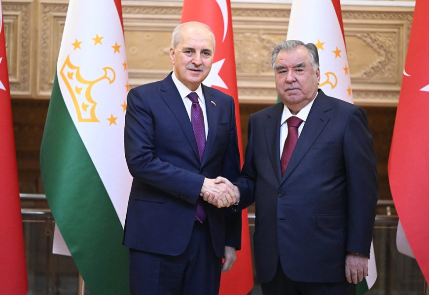 Встреча Президента Таджикистана с Председателем Великого Национального собрания Турции