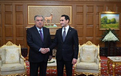 Встреча Президента Республики Таджикистан с Президентом Туркменистана Встреча Президента Республики Таджикистан с Президентом Туркменистана