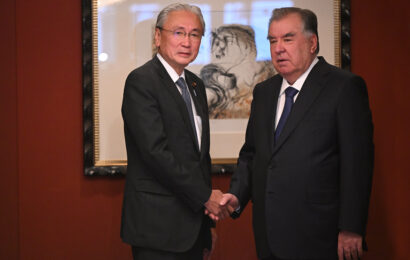 Мулоқоти Президенти Ҷумҳурии Тоҷикистон Эмомалӣ Раҳмон бо Кейҷи Фуруя Мулоқоти Президенти Ҷумҳурии Тоҷикистон Эмомалӣ Раҳмон бо Кейҷи Фуруя