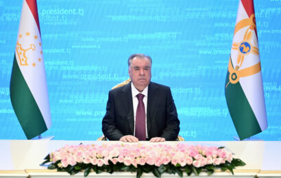 Поздравительное послание Президента Таджикистана, Лидера нации с наступающим Новым годом Поздравительное послание Президента Таджикистана, Лидера нации с наступающим Новым годом