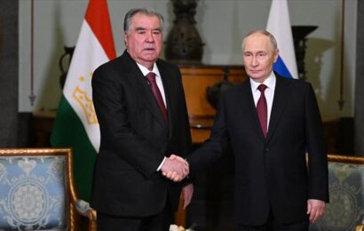 Встреча Президентов Таджикистана и России🎬 Встреча Президентов Таджикистана и России🎬