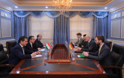 Мулоқоти Фаррух Ҳамрализода бо сафири Олмон Мулоқоти Фаррух Ҳамрализода бо сафири Олмон