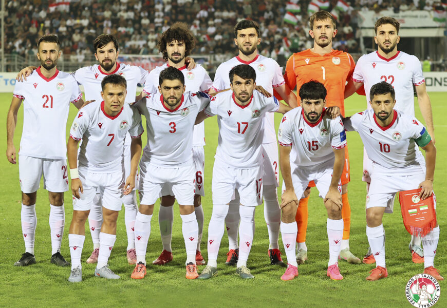 Мунтахаби Тоҷикистон ба 100-гонаи беҳтаринҳои раддабандии ФИФА ворид гардид Мунтахаби Тоҷикистон ба 100-гонаи беҳтаринҳои раддабандии ФИФА ворид гардид