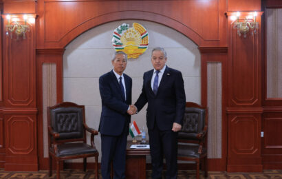 Министр иностранных дел Республики Таджикистан принял Посла Китая Министр иностранных дел Республики Таджикистан принял Посла Китая