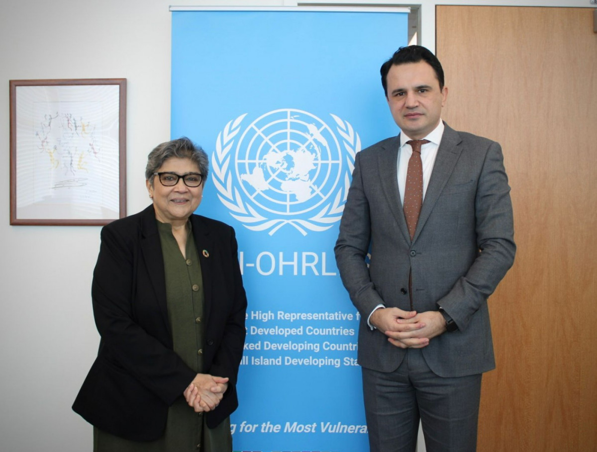 Встреча Постоянного представителя РТ с Заместителем Генерального секретаря ООН Встреча Постоянного представителя РТ с Заместителем Генерального секретаря ООН