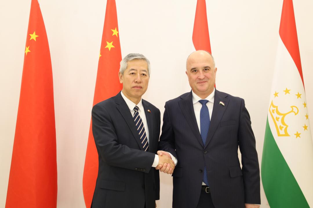 Файзалӣ Идизода бо Го Чжизюн вохӯрӣ намуд Файзалӣ Идизода бо Го Чжизюн вохӯрӣ намуд