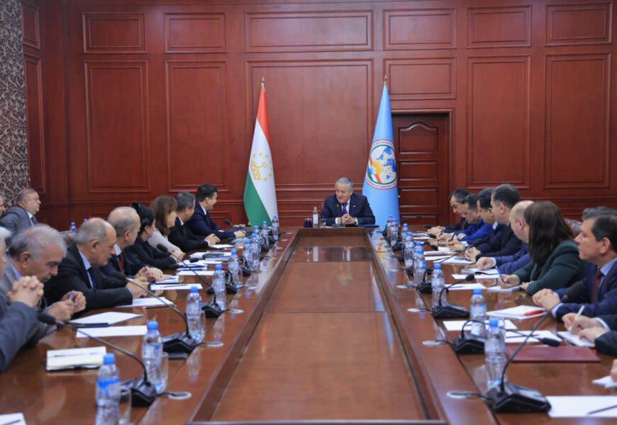 Мулоқоти роҳбарияти Вазорати корҳои хориҷӣ ва Академияи миллии илмҳои Тоҷикистон Мулоқоти роҳбарияти Вазорати корҳои хориҷӣ ва Академияи миллии илмҳои Тоҷикистон