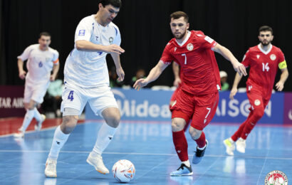 Встреча сборных Таджикистана и Узбекистана на Кубке Азии по футзалу–2026 завершилась вничью Встреча сборных Таджикистана и Узбекистана на Кубке Азии по футзалу–2026 завершилась вничью