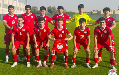 Мунтахаби наврасони то 17-солаи Тоҷикистон дар бозии дӯстона тими Арабистони Саудиро шикаст дод Мунтахаби наврасони то 17-солаи Тоҷикистон дар бозии дӯстона тими Арабистони Саудиро шикаст дод