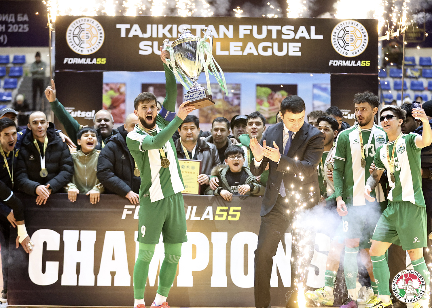 «Соро компания» – чемпион Суперлиги Таджикистана-2025 по футзалу «Соро компания» – чемпион Суперлиги Таджикистана-2025 по футзалу