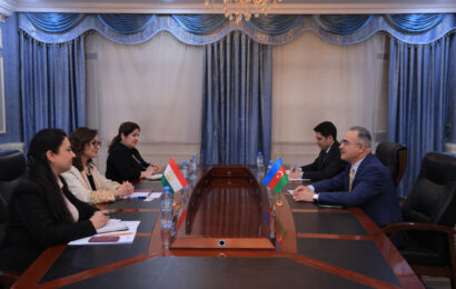 Встреча заместителя министра иностранных дел с Послом Азербайджана Встреча заместителя министра иностранных дел с Послом Азербайджана