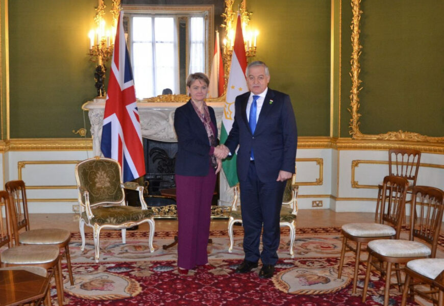 Встреча министров иностранных дел Таджикистана и Великобритании Встреча министров иностранных дел Таджикистана и Великобритании