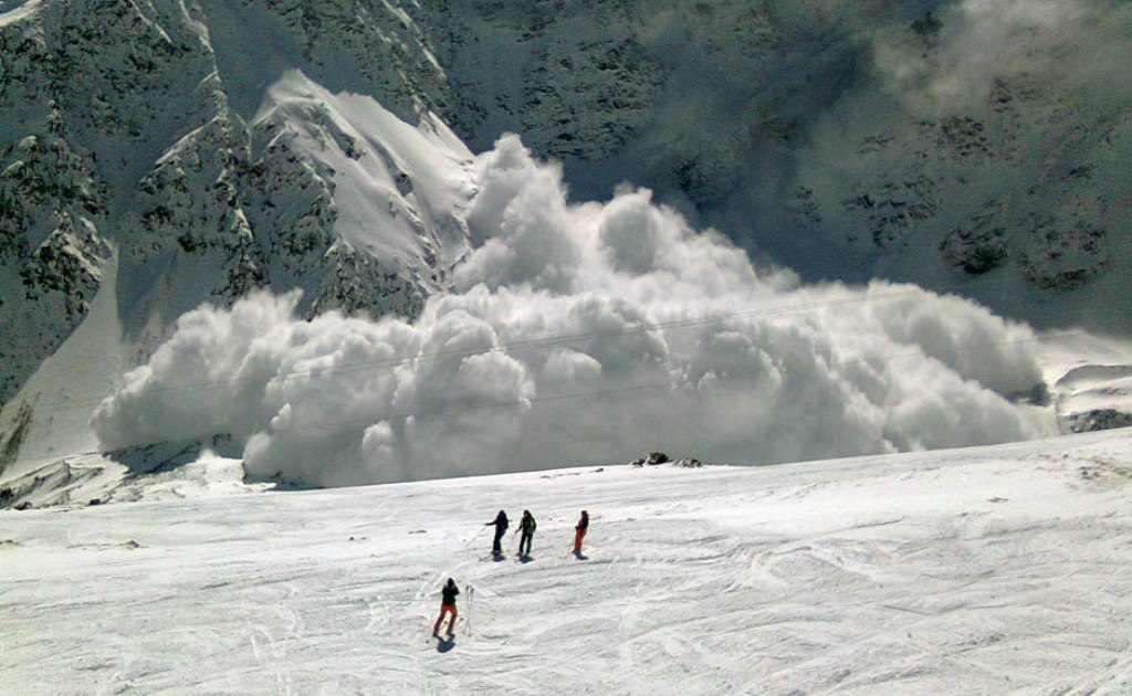 Предупреждение: сход снежных лавин! Предупреждение: сход снежных лавин!