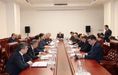 Состоялось очередное заседание Совета Маджлиси намояндагон Состоялось очередное заседание Совета Маджлиси намояндагон