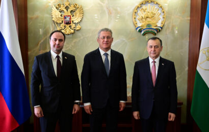 Встреча Посла Таджикистана с Главой Республики Башкортостан Встреча Посла Таджикистана с Главой Республики Башкортостан