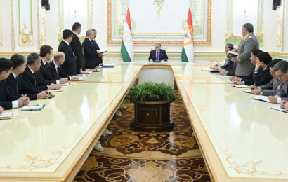 Президент Таджикистана произвёл кадровые назначения Президент Таджикистана произвёл кадровые назначения