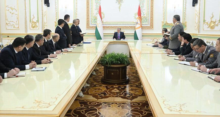 Президент Таджикистана произвёл кадровые назначения Президент Таджикистана произвёл кадровые назначения