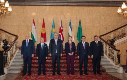 Нахустин нишасти вазирони корҳои хориҷии кишварҳои Осиёи Марказӣ ва Британияи Кабир дар қолаби “С5+1” Нахустин нишасти вазирони корҳои хориҷии кишварҳои Осиёи Марказӣ ва Британияи Кабир дар қолаби “С5+1”