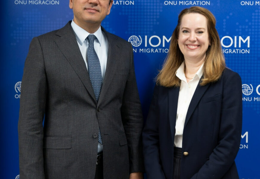 Встреча Шарафа Шерализода с Генеральным директором Международной организации по миграции Встреча Шарафа Шерализода с Генеральным директором Международной организации по миграции