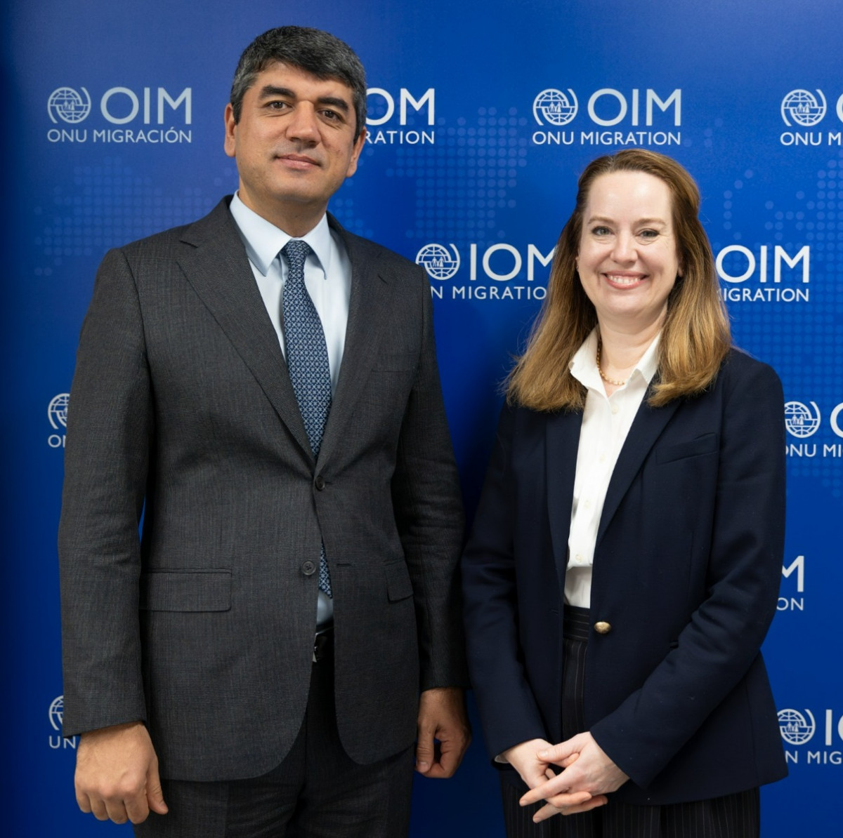 Встреча Шарафа Шерализода с Генеральным директором Международной организации по миграции Встреча Шарафа Шерализода с Генеральным директором Международной организации по миграции