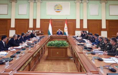 Ҷаласаи Шурои амнияти Тоҷикистон Ҷаласаи Шурои амнияти Тоҷикистон